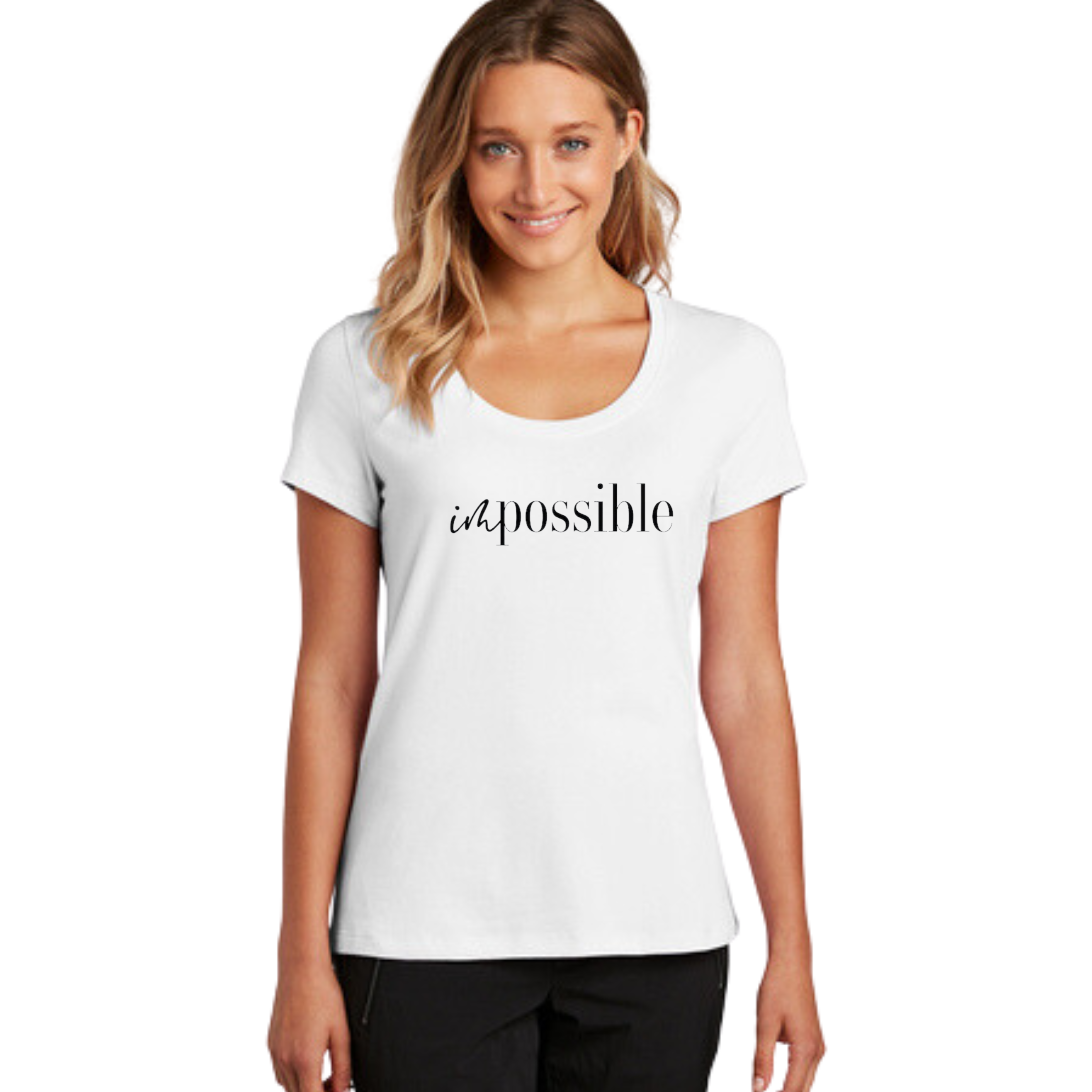 imPossible - Scoop Neck T