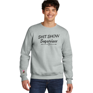 "Supervisor" Crewneck Sweatshirt