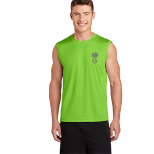 Into The Forest I go- Men's "Sleeveless T" (Sasquatch)