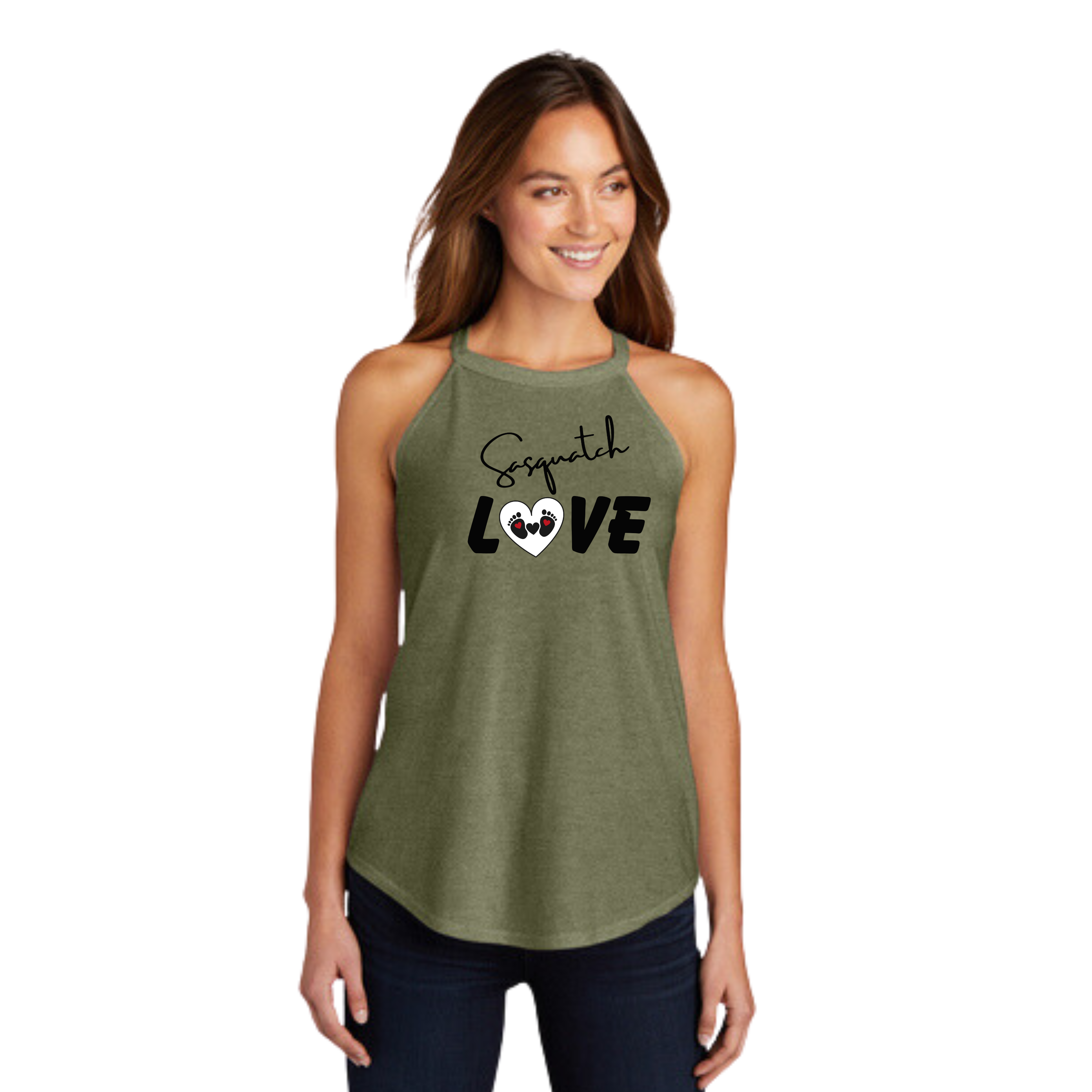 Sasquatch Love - Rocker Tank