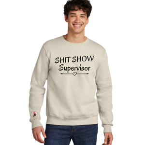 "Supervisor" Crewneck Sweatshirt