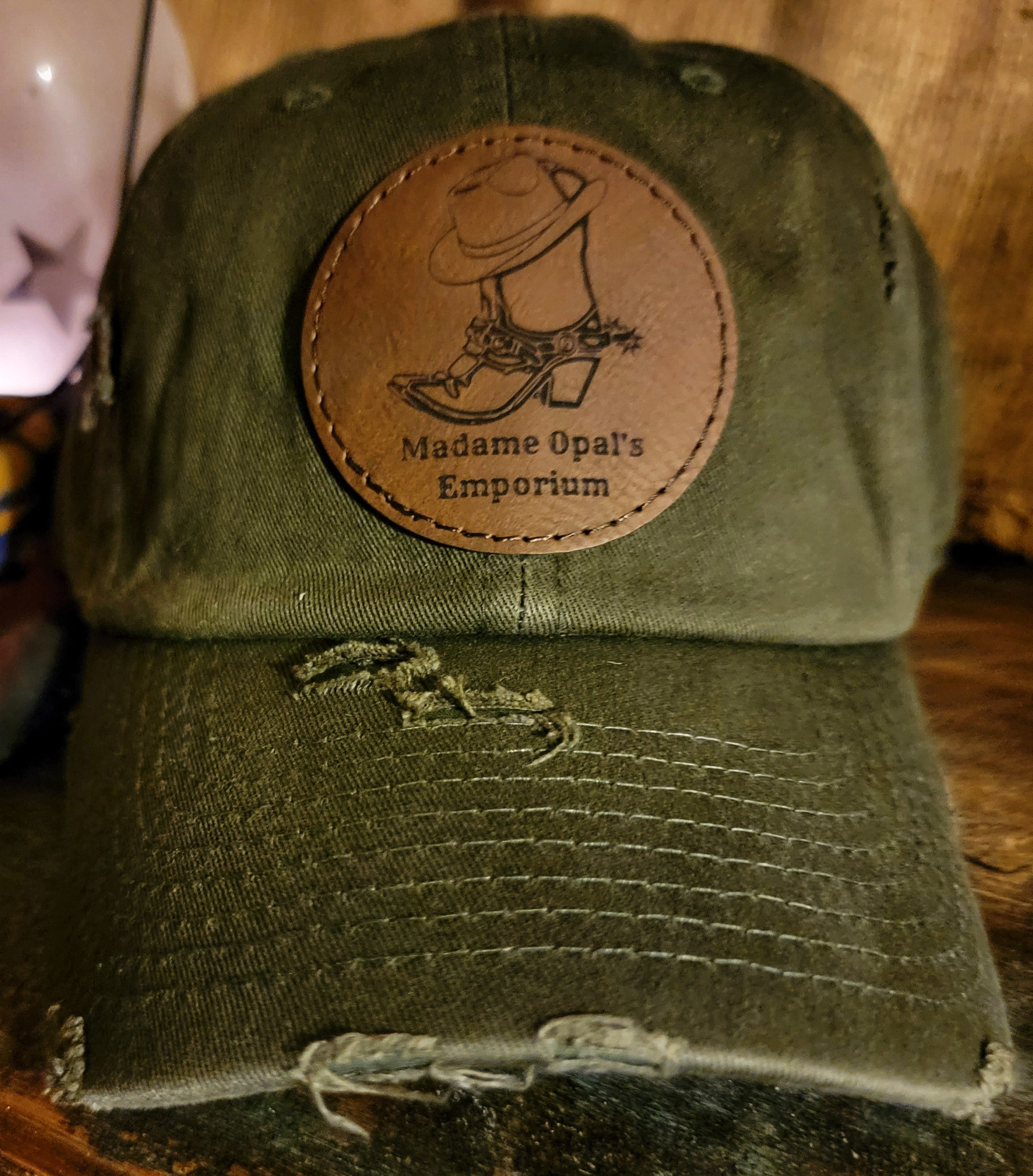 Madame Opal's Signature Logo Hat - Olive