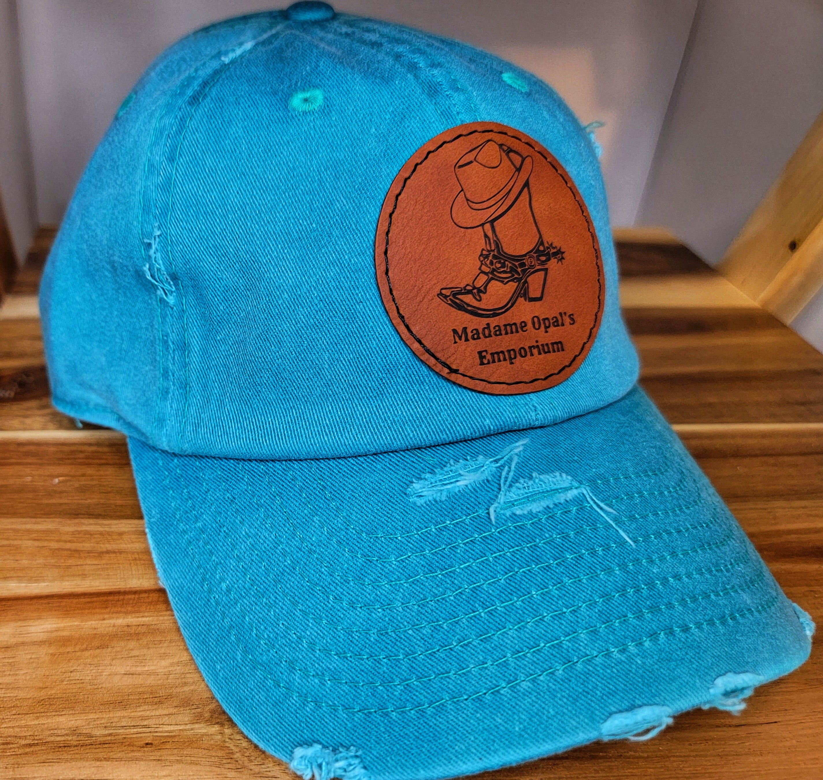 Madame Opal's Signature Logo Hat - Pigment Turquoise