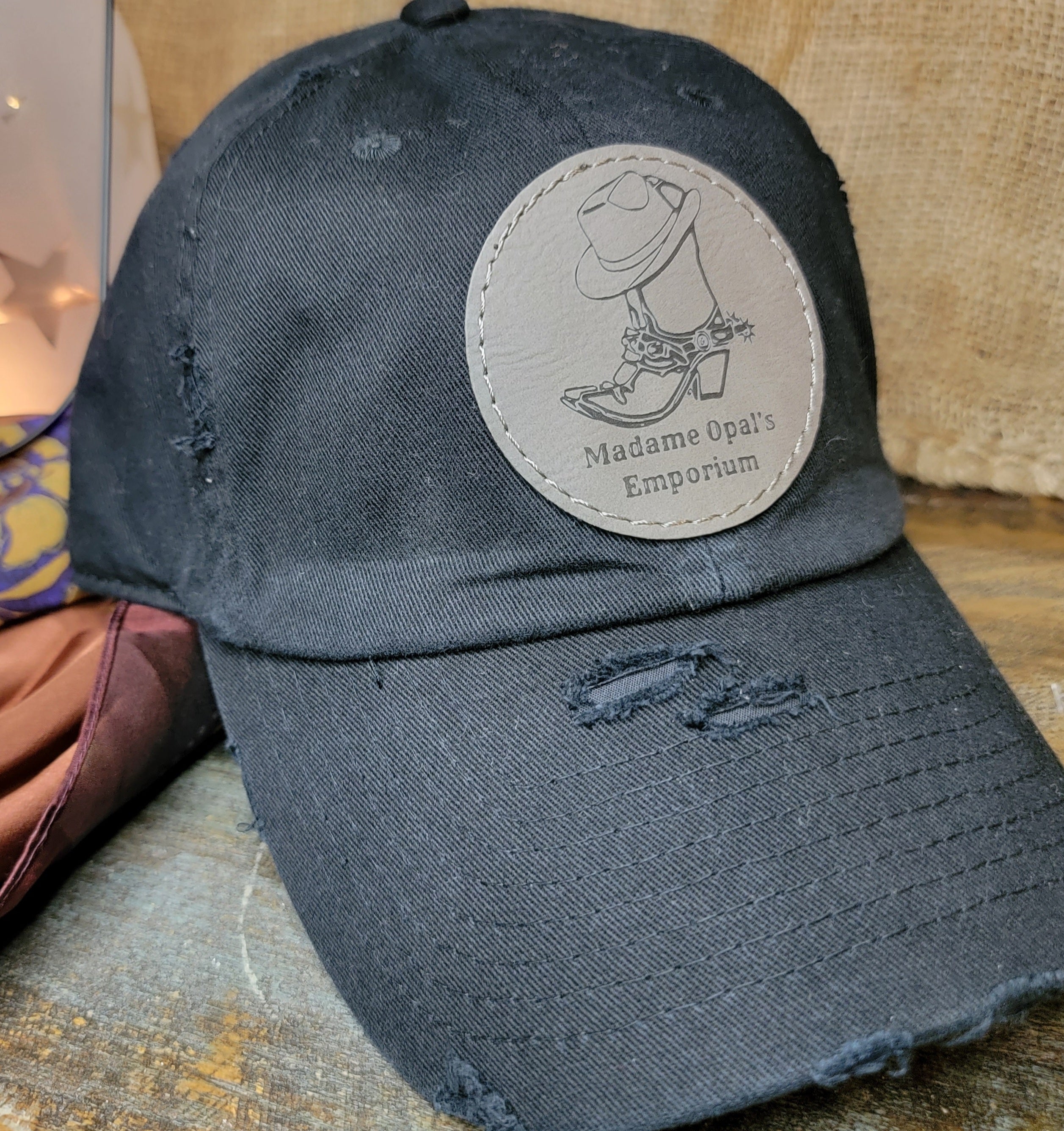 Madame Opal's Signature Logo Hat - Dark Gray