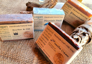 Handmade Goats Milk Bar Soap