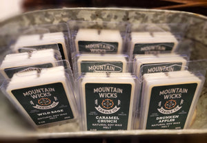 Mountain Wicks - SOY WAX MELTS - CARAMEL CRUNCH