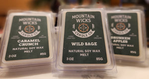 Mountain Wicks - SOY WAX -DRUNKEN APPLES