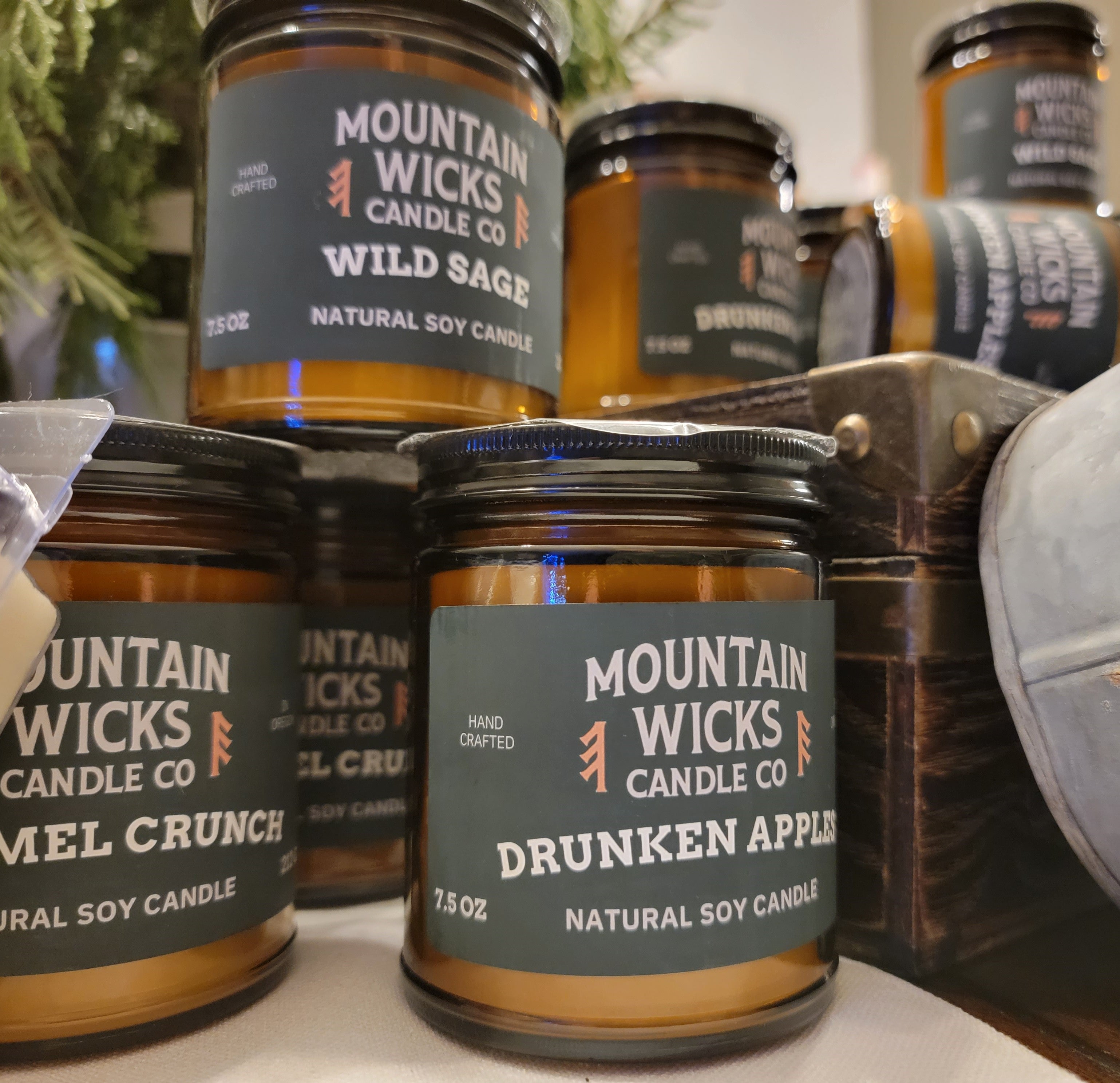 Mountain Wicks Soy Candles - WILD SAGE