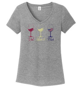 Red Wine & Blue - Women's T-Shirt