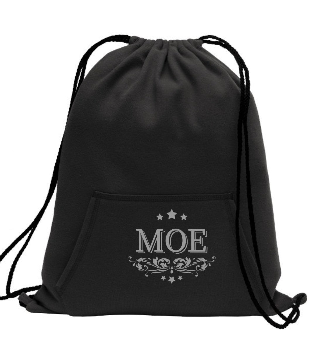 MOE Sweatshirt Cinch Bag Madame Opals Emporium