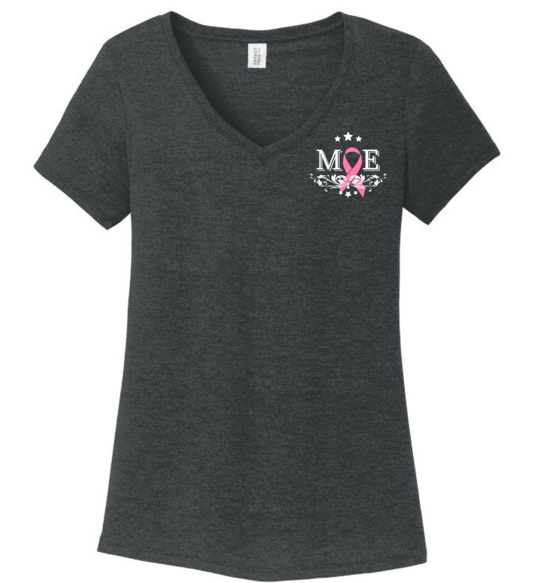 Breast Cancer Awareness Women's V-Neck T