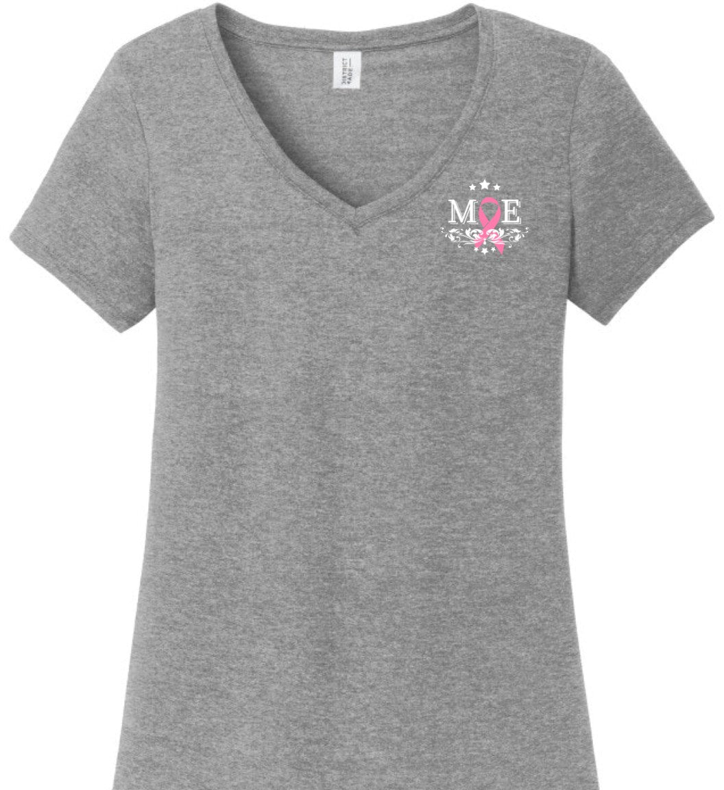 Breast Cancer Awareness Women's V-Neck T