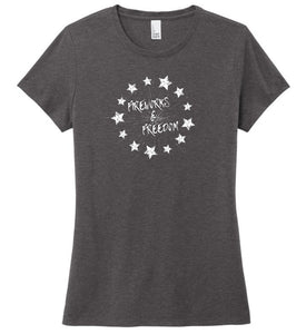 Freedom and Fireworks Women's T-shirt