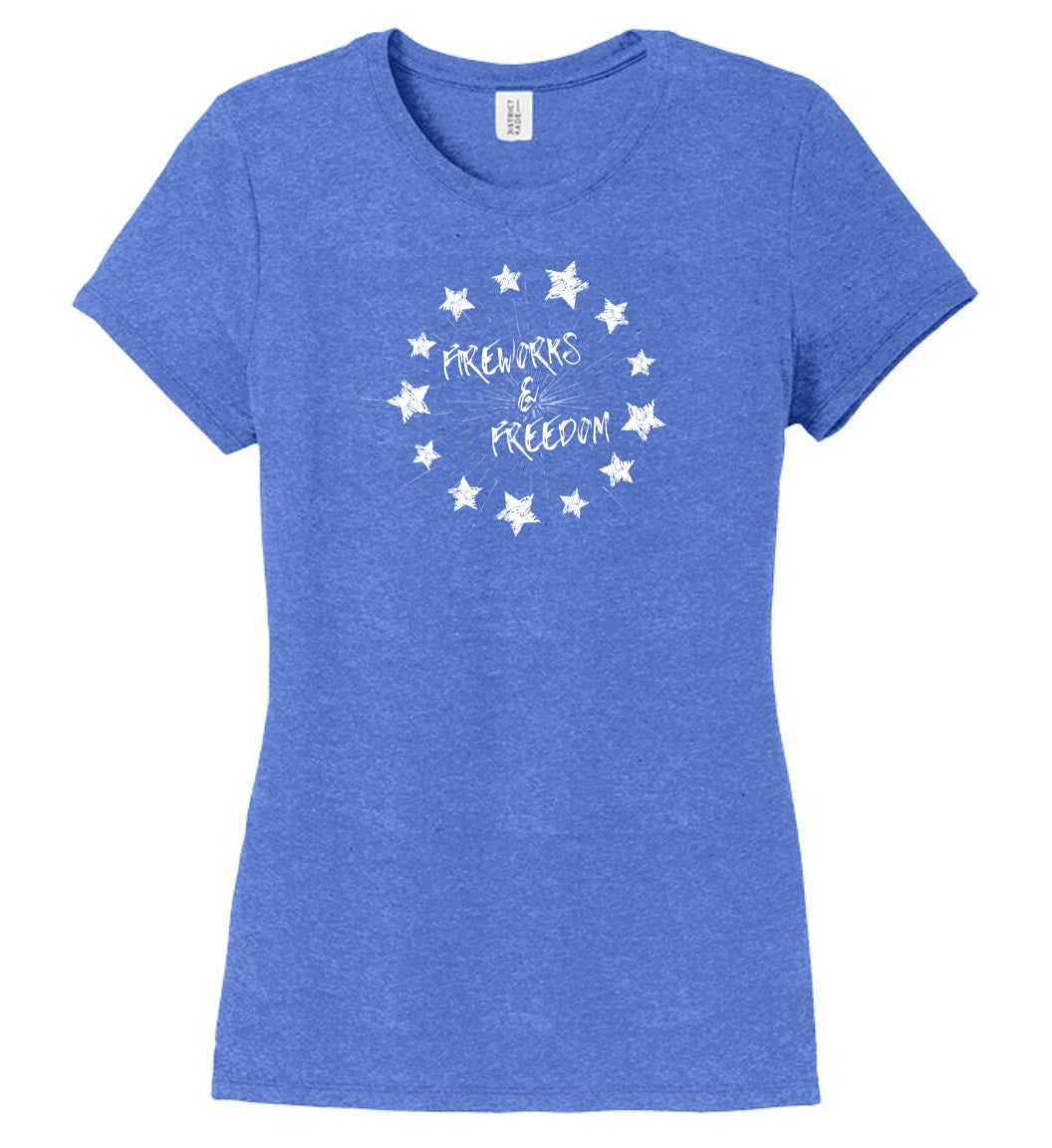 Freedom and Fireworks Women's T-shirt