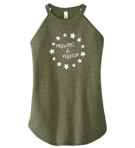 Freedom and Fireworks - Rocker Tank