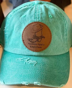 Madame Opal's Signature Logo Hat - Pigment Turquoise