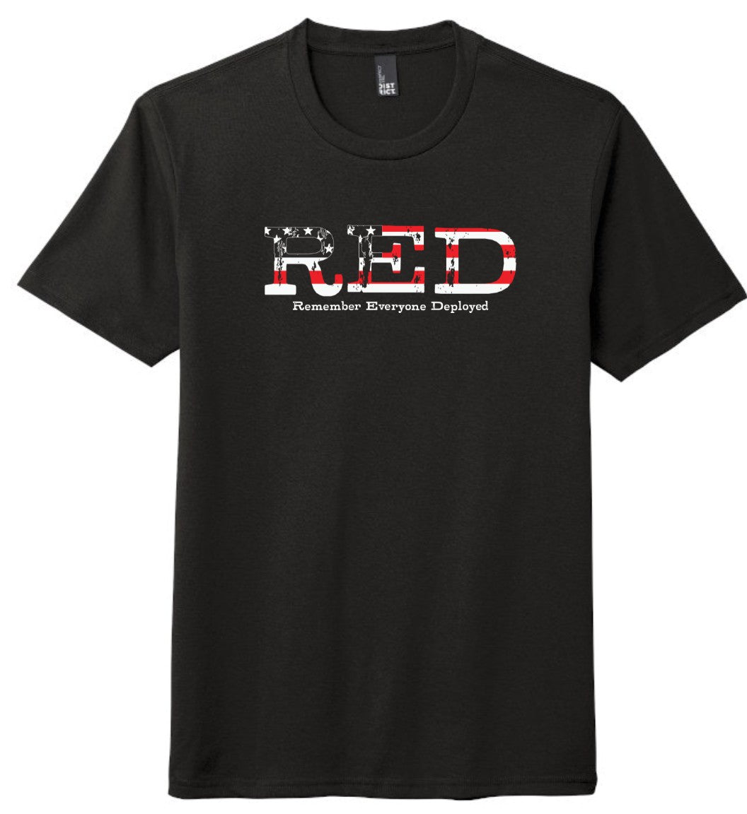 Remember Everyone Deployed Flag Unisex T-Shirt