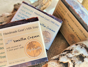 Handmade Goats Milk Bar Soap